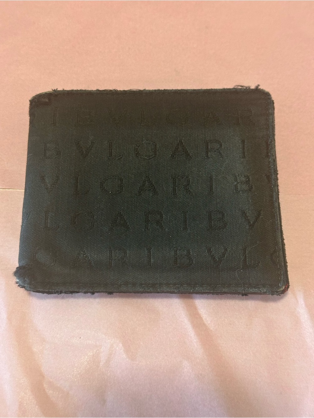 Bvlgari Black Men's Bi-Fold Wallet